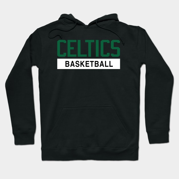 CELTICS Basketball Hoodie by Buff Geeks Art